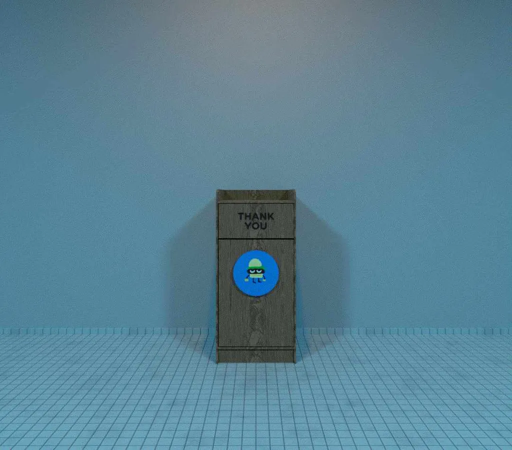 It may be trash.